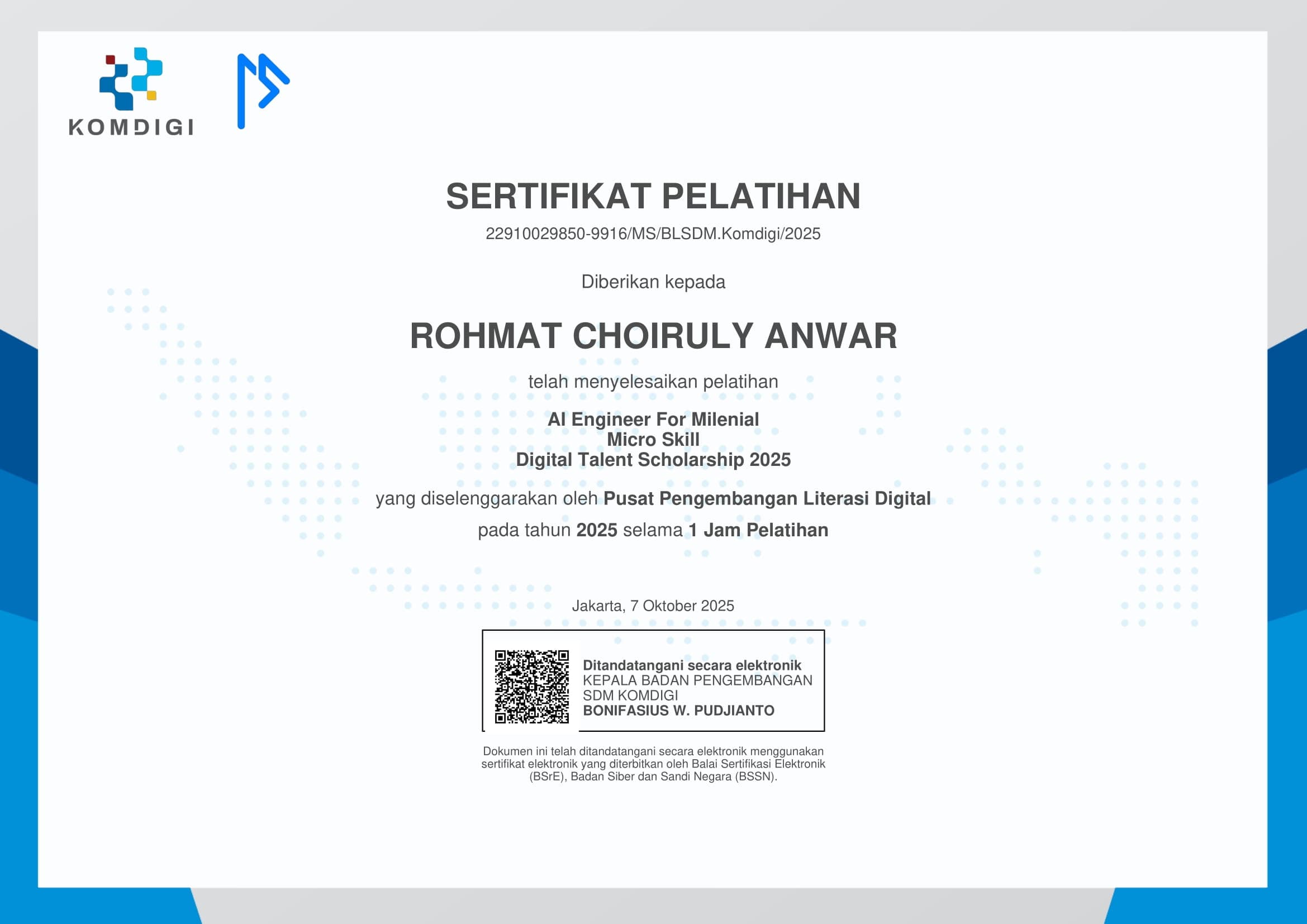 AI Engineer For Milenial